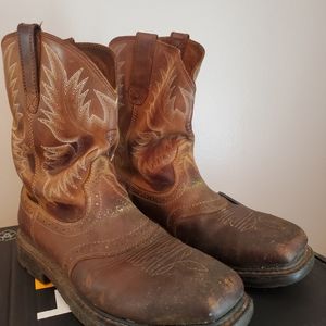 Ariat Work Sierra Wide Square Toe Men's boots size 9